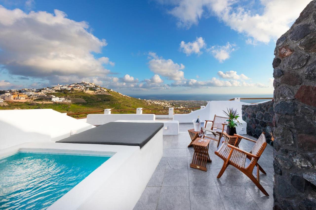 San Martino Cave Villas Pyrgos Kallistis Bagian luar foto