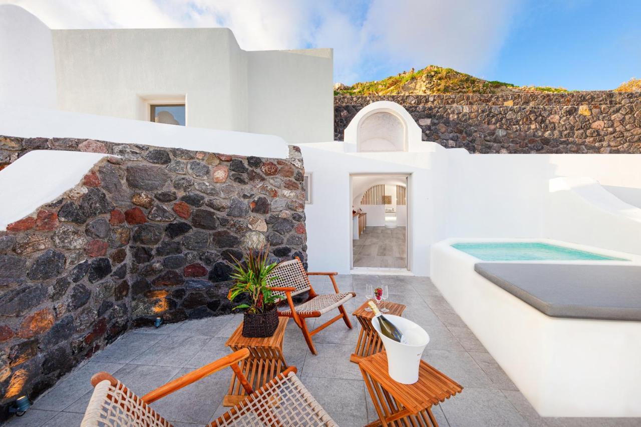 San Martino Cave Villas Pyrgos Kallistis Bagian luar foto